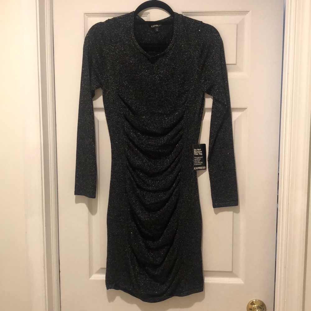 Express long sleeve dress